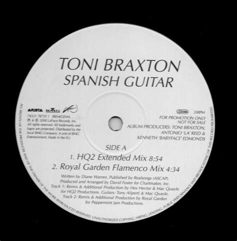 Toni Braxton – Spanish Guitar (2000, Vinyl) - Discogs