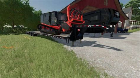 FS22 PJ Trailer Converted v1.0 - FS 22 Trailers Mod Download