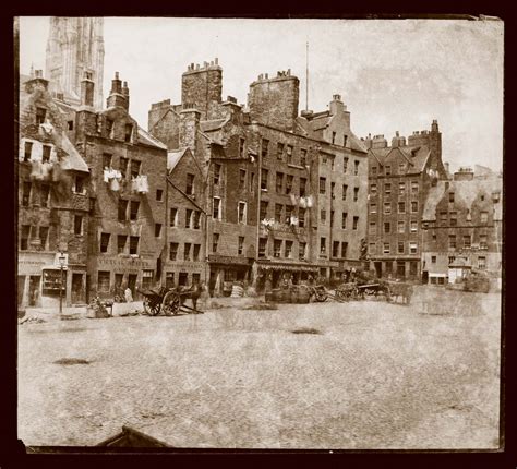 The Grassmarket, Edinburgh. Photograph by Thomas Keith, circa 1860 | Edinburgh, Scotland ...