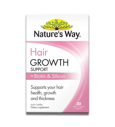 NATURE’S WAY HAIR GROWTH SUPPORT – Unique Pharmacy