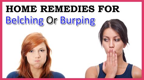 Home Remedies for Belching or Burping - Getinfopedia.com