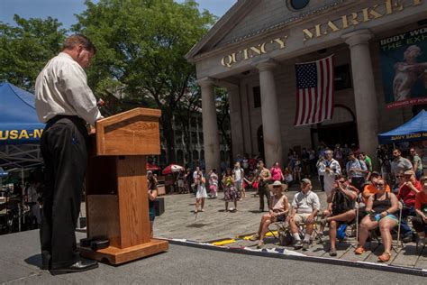 DVIDS - Images - Mayor of Boston welcomes military during the opening ...