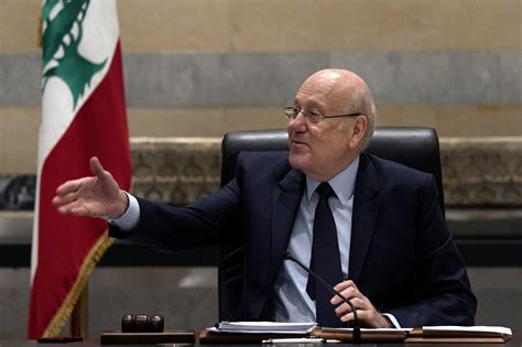 Lebanon's PM condemns rockets launched toward Israel from within ...