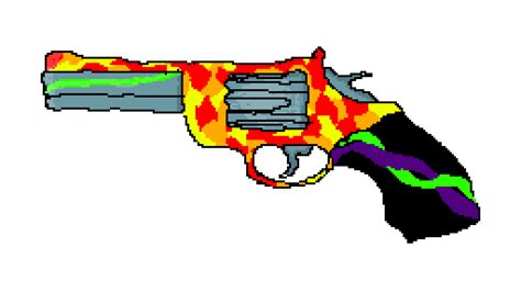 Pixilart - the cursed gun of kings by omoshi40