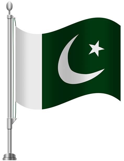 Pakistan Flag PNG Clip Art - Best WEB Clipart