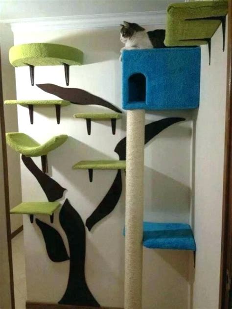 Cat tree | Cat wall shelves, Cat furniture, Cat diy