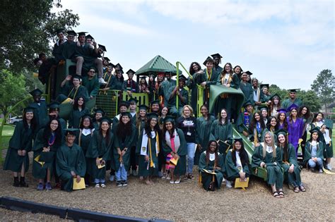 Cy-Falls Grads Participate in Senior Walk at Owens Elementary