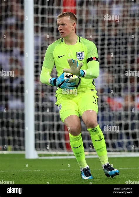 England goalkeeper Jordan Pickford during the International Friendly Stock Photo: 165313815 - Alamy