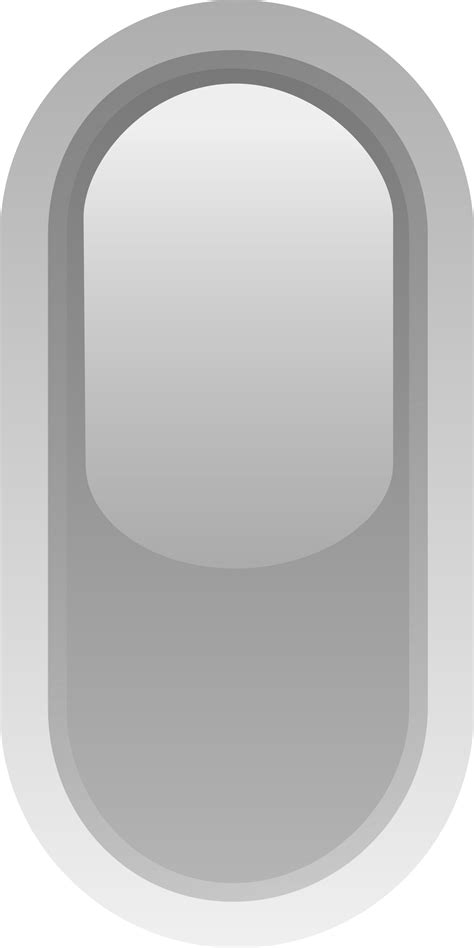 Clipart - led rounded v grey