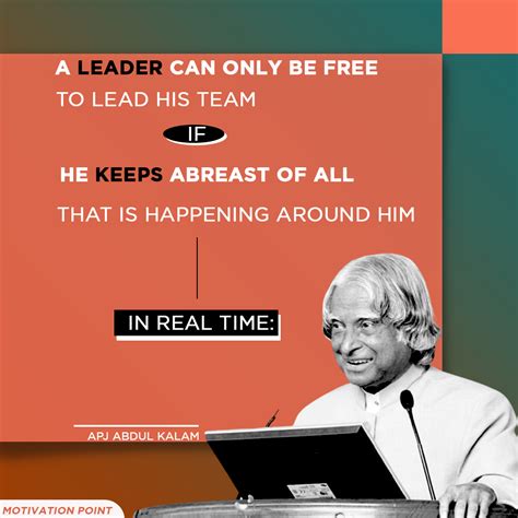 Motivationpoint — Apj abdul kalam motivational Quotes on leadership...