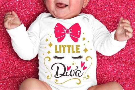 Little diva svg baby girl svg baby svg newborn svg baby | Etsy