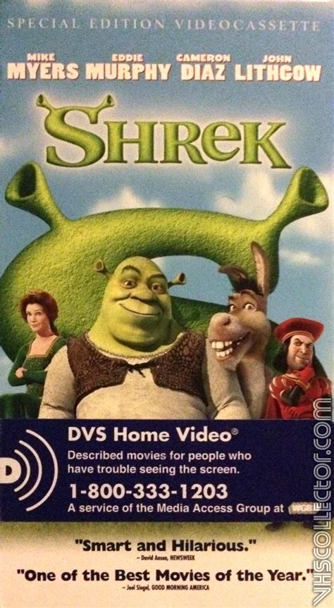 Shrek Vhs Collector