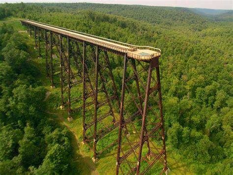 Kinzua Bridge, Mt. Jewett PA. : r/megalophobia