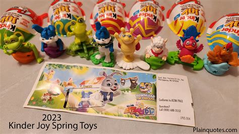 2023 Kinder Joy Spring Toys