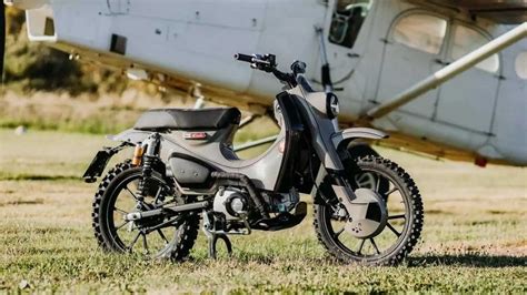 Italian Custom Shop Outfits Honda Super Cub 125 For Off-Road Duty