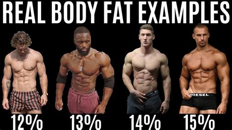 BODY FAT % LIES Real Examples of Body Fat Percentage MattDoesFitness ...