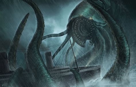 ArtStation - Kraken Attack, Joshua Carrenca | Kraken art, Kraken, Sea ...