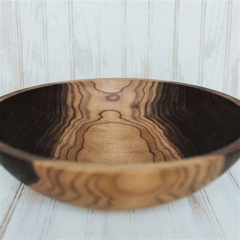 Wooden Salad Bowl - Etsy