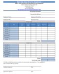 2024 Biweekly Timesheet Template - Fillable, Printable PDF & Forms | Handypdf