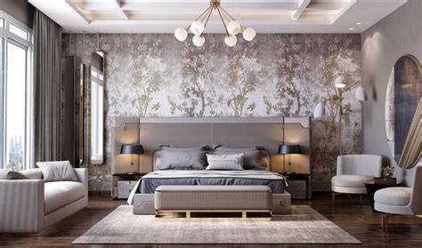 Dress Your Contemporary Bedroom Design With These Wallpaper Ideas