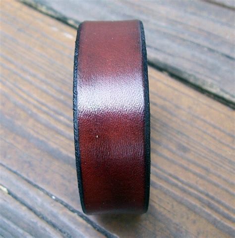 Narrow Leather Wristbands Personalized FREE! – Old School Leather Co.