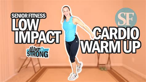 Low Impact Cardio Warm Up For Seniors And Beginners | 10 Min - Senior ...