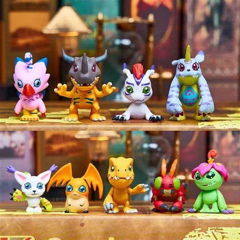 Digimon Figure Chibi Agumon Figure Gabumon Figure,Biyomon Figure | Lazada