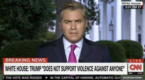 Jim Acosta Accuses Conservative Outlets Of Being Out To Get CNN | The Daily Caller