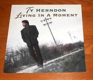 Ty Herndon Living in a Moment Poster 2-Sided Flat Square 1996 Promo 12x12 | eBay