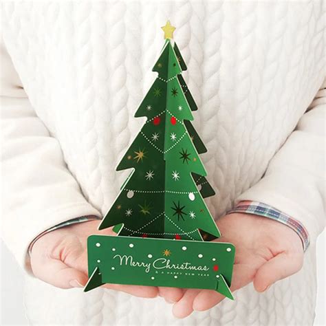 Aliexpress.com : Buy Diy 3d Christmas Cards Handmade Christmas Card Making Postcard Greeting ...