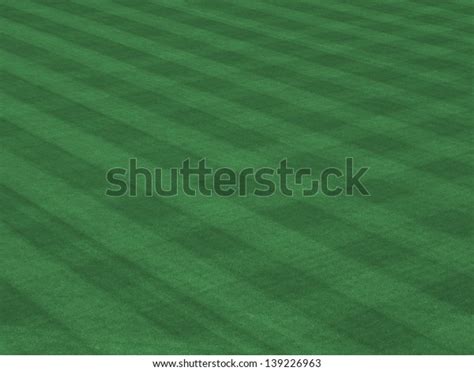 Perfect Grass Showing Mow Patterns Major Stock Photo (Edit Now) 139226963