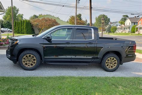 Honda Ridgeline: Just got my 265 60R18 BFGoodrich KO2 All-Terrain tires installed today... adds ...