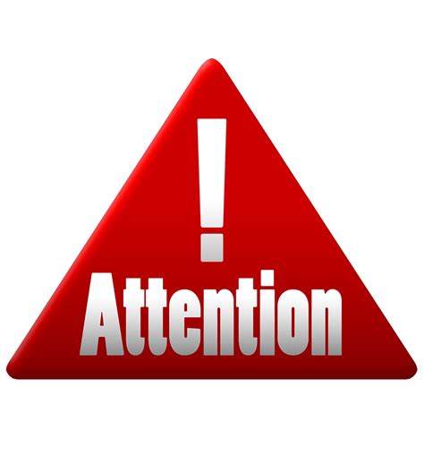 Attention Logo - LogoDix