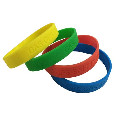 Multi-colored Silicone Bracelets | China Promotional Gifts