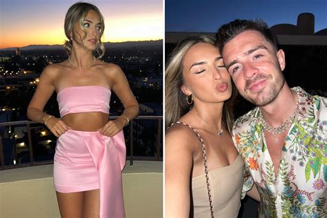 Jack Grealish's girlfriend Sasha Attwood rocks pink Barbie outfit in LA ...