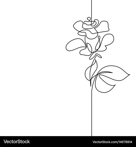 Vector Art Line Drawing Flowers | Best Flower Site