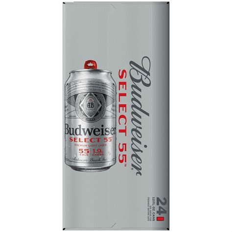 Budweiser Select 55 Light Beer Cans (12 fl oz) Delivery or Pickup Near Me - Instacart