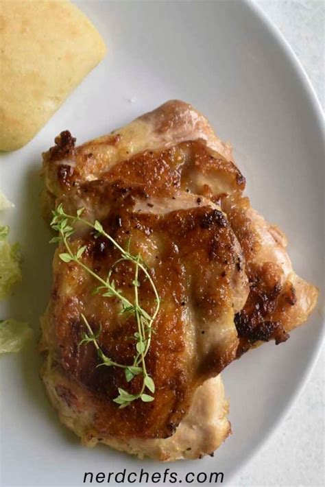 Sous Vide Chicken Thighs With Crispy Skin | Nerd Chefs