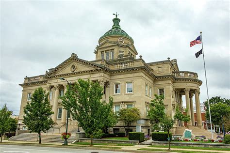 Somerset County Courthouse, East Union Street, Somerset, Pennsylvania Photograph by Mark ...