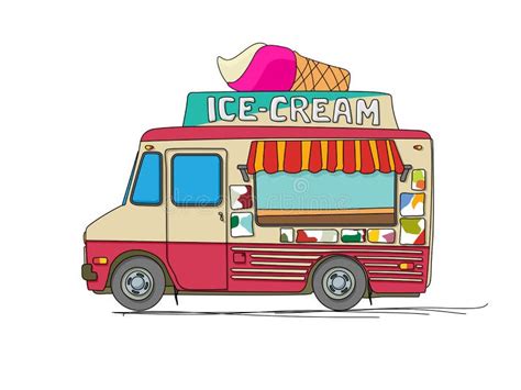 Ice Cream Truck Stock Photo - Image: 32917640