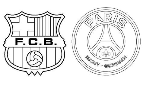 Coloring page UEFA Champions League 2021 : Round of 16 - Barcelona (ESP ...