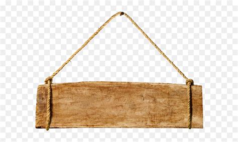 Wooden Sign Hanging Png Hd Image - Hanging Wooden Sign Blank, Transparent Png - vhv