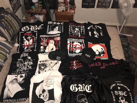 My GBC merch collection : r/GothBoiClique