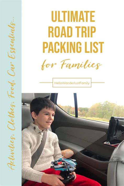 A Stress-Free Family Road Trip Packing List