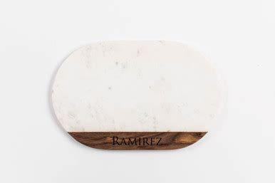 14" Marble & Wood Cutting Board - Resonate Gifts