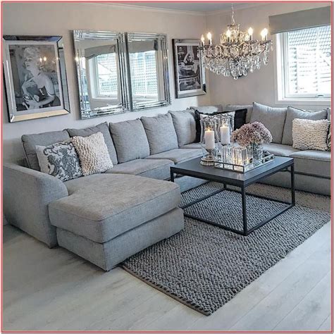 Living Room Ideas With Grey Corner Sofa | Bryont Blog