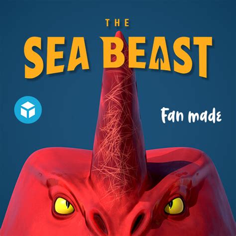 ArtStation - The Sea Beast - RED - Fan made (LowPoly)