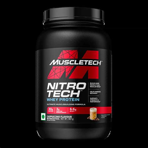 Buy Nitro Tech Whey Protein Online in India | Muscletech