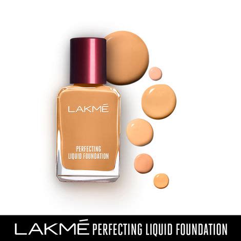 Lakme Perfect Liquid Foundation NaturalCinnamon 27ml