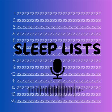 Sleep Lists